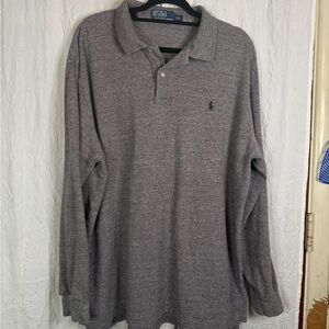 Ralph Lauren Heather Gray Polo Shirt